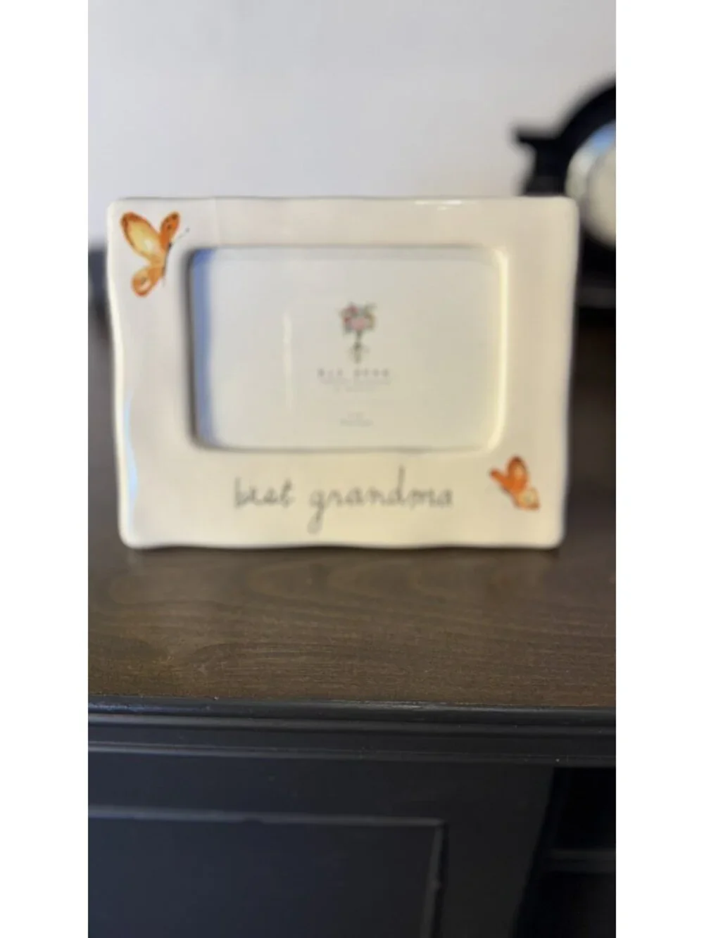 NEW Rae Dunn Best Grandma Ever  Butterfly Picture Frame 4